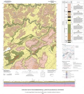 Hebbertsburg geologic map