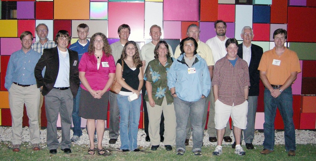 Former (and then-current) students in Houston, 2009